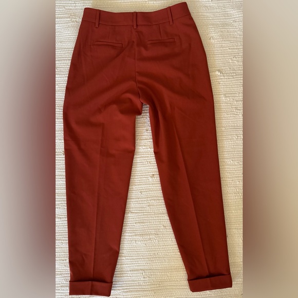 Banana Republic Orange Tapered Cropped Leg Pants - Picture 7 of 7